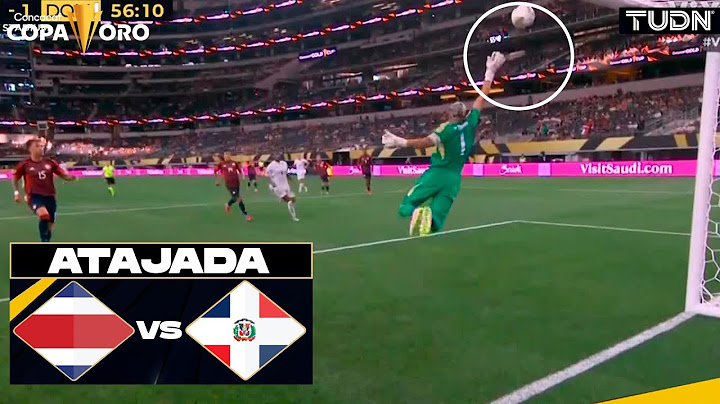 ¡ATAJADÓN! Keylor Navas atento I Costa Rica 1-1 República Dominicana | Copa Oro - J2 2025 | TUDN