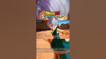 Special Interaction Between Kid Trunks and Future Gohan in Sparking Zero! #dragonball #sparkingzero