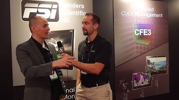 NAB 2015 Flanders Scientific Interview with SpectraCal - Topics: CalMAN, CFE3 Engine