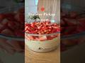 🍓 No-Bake Pick-Up Erdbeer Dessert 😍cremig, schnell &amp; mit Schoko-Crunch 🍫