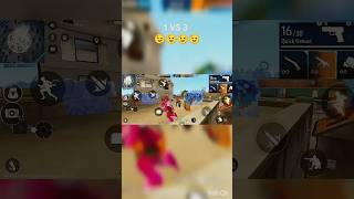 Best 1 Vs 3 Gameplay With My Comrats Best As Ever