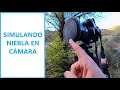 Creando la ilusion optica de la niebla con el aliento