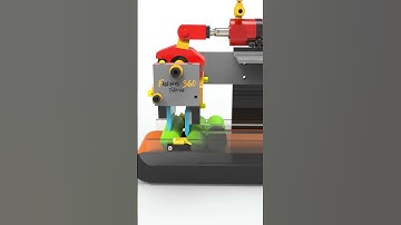 Column Cutting Mechanism #cad #solidworks #engineering #fusion360 #mechanical #mechanism #autocad