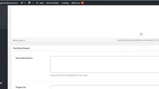 How to add Portfolio Items in WordPress