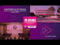 Conferencia de prensa previa al Tercer Debate Presidencial - México 2024