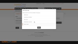 How to Create Groups for Lighting and Appliances in Alarm.com