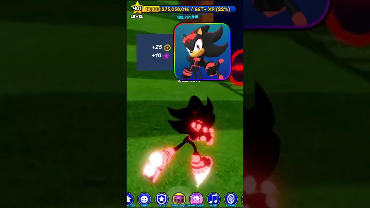 Exotic Luminosity Shadow Is Op? | Sonic Speed Simulator