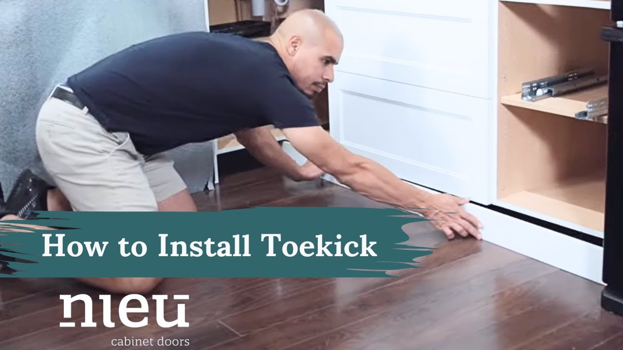 How To Install Toekick In Your Kitchen