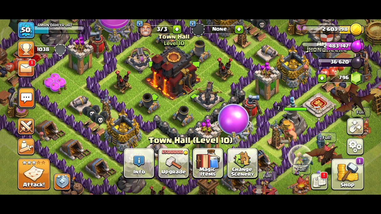 COC. 🙏🔥max level 🔥🔥CLASH OF CLAN - YouTube