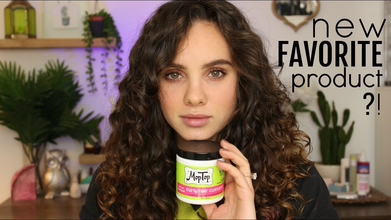 Mop Top Curly Hair Custard Review! - YouTube