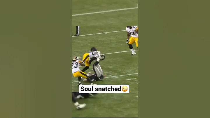 Ryan Clark LAYS OUT Wes Welker  #shorts