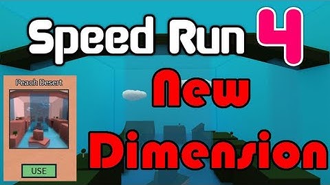 Beating The Chromium Dimension In Speed Run 4