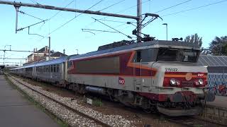 BB 15000 "Arzens" au départ de la gare d’Évreux (Eure) le 21 août 2020
