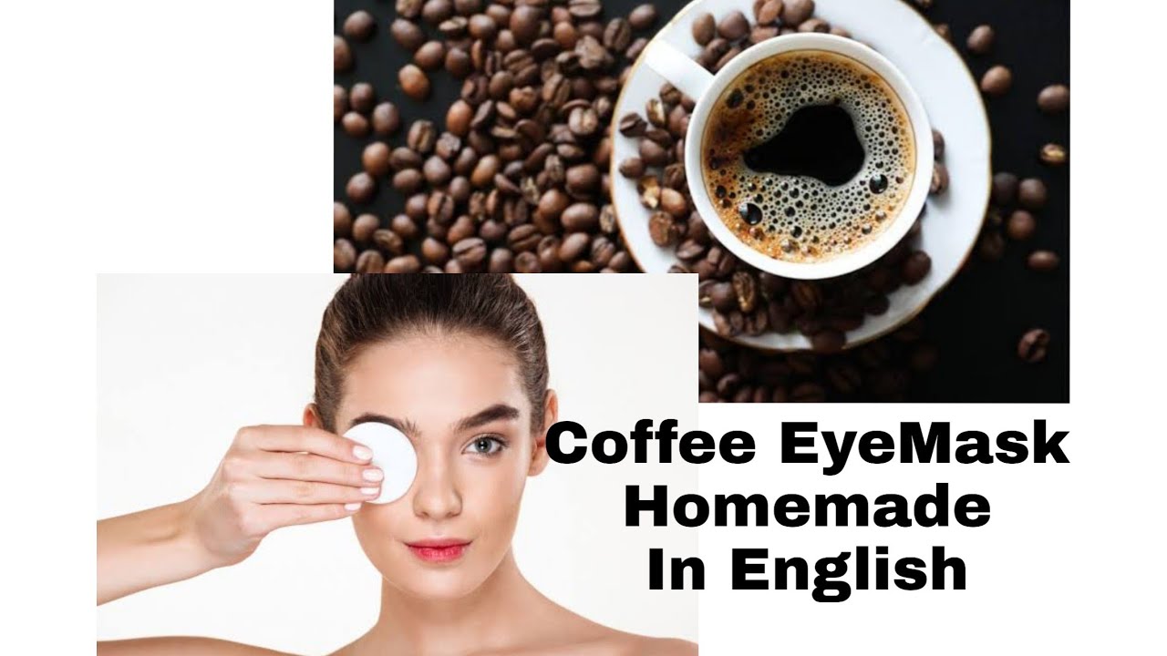 DIY Coffee EyeMask to reduce Dark Circles/.EyeMask / Skin care / Home