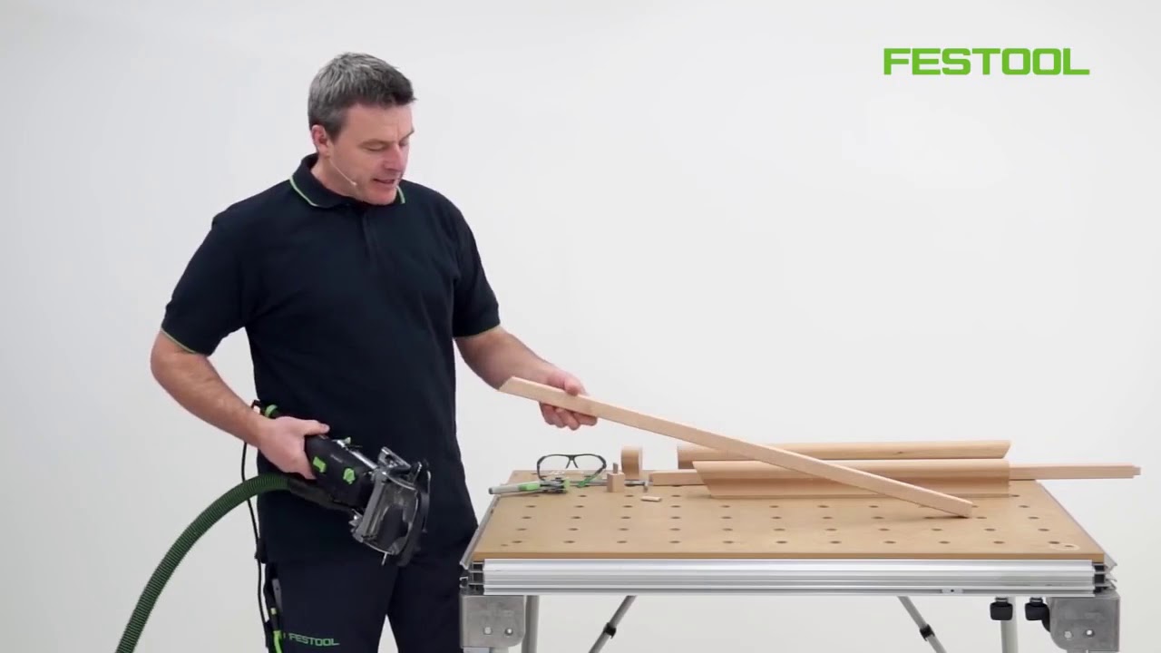 Festool TV épisode 80 : système d'assemblage DOMINO - main courante et barreaux