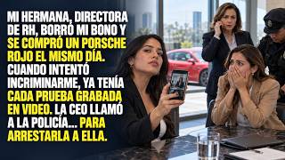 Mi hermana robó mi bono para comprarse un Porsche. No sabía que yo hackearía la empresa entera