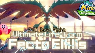 Fecto elfilis full boss fight - Kirby and the forgotten land