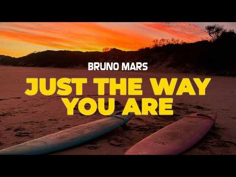 bruno mars - just the way you are (lyrics)