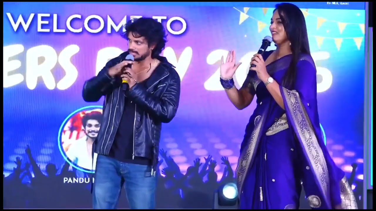 Dhee pandu master stage comedy with anchor sravani 