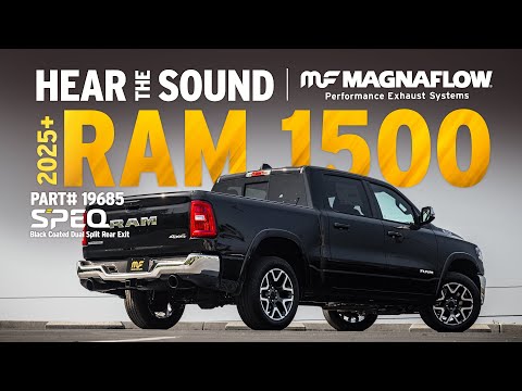 2025 RAM 1500 Exhaust Sound Clip | MagnaFlow SPEQ Series Dual Exit
