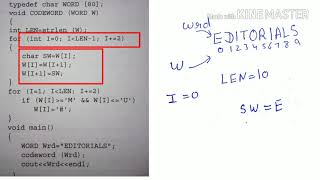 String based output calculation in c++