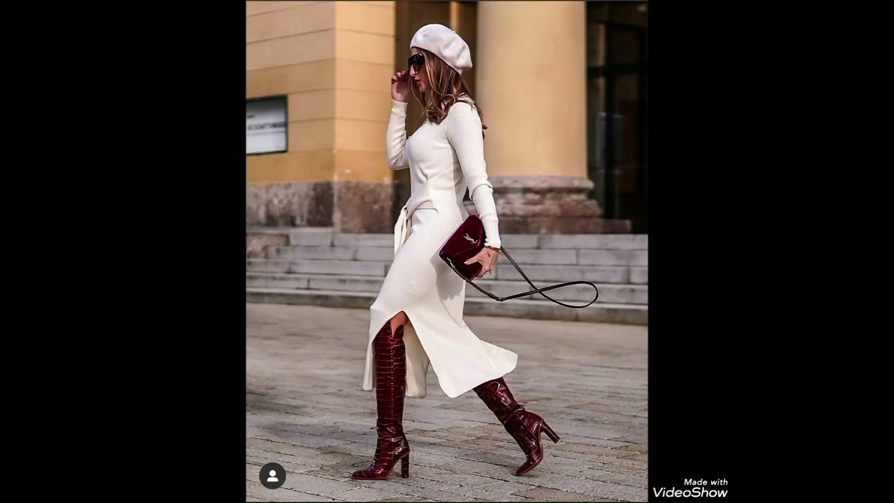Fabolous and Demanding Leather Long High Heel Boots for women 