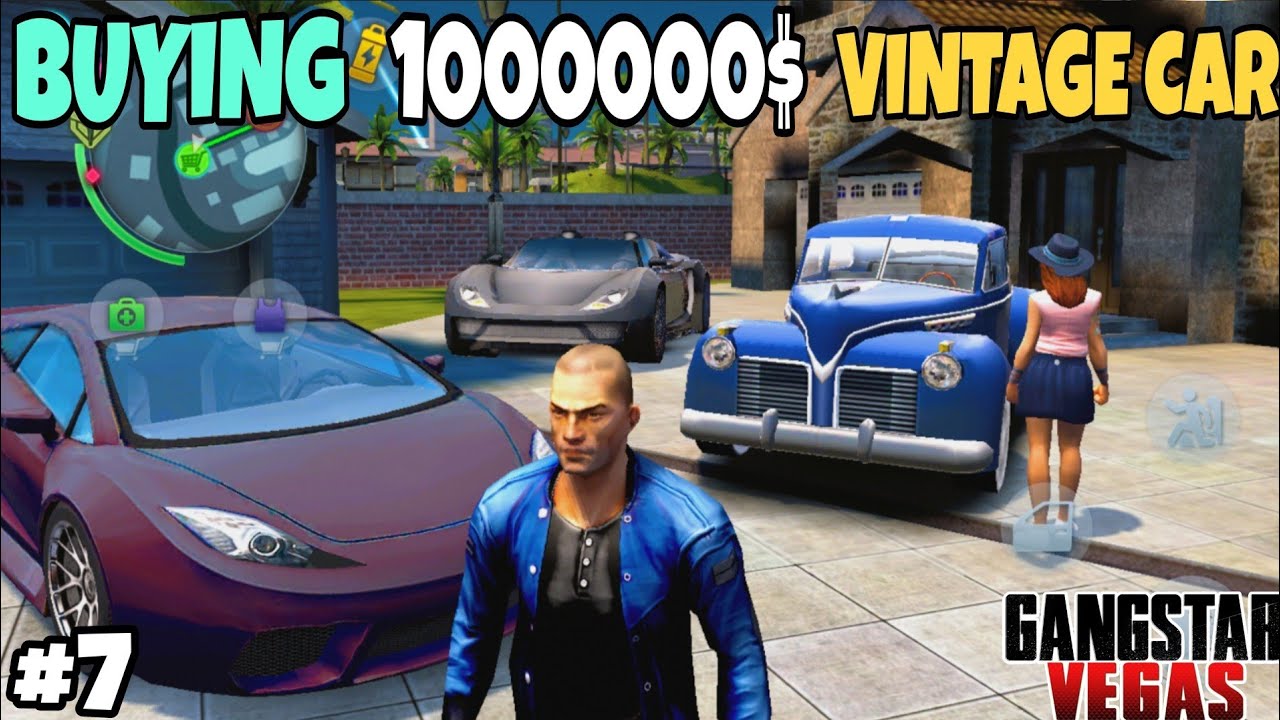 BUYING NEW 1000000$ VINTAGE CAR | Gangster Vegas Gameplay In Hindi
