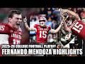 Fernando Mendoza 2025-26 College Football Playoff EXTENDED HIGHLIGHTS 🔥 | ESPN College Football