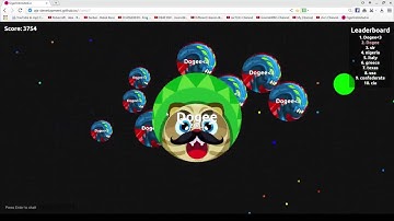 Agario | Teaming With Bots | Private Server