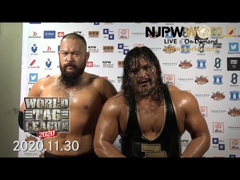 THE EMPIRE get a win over EVIL and Yujiro |World Tag League 2020