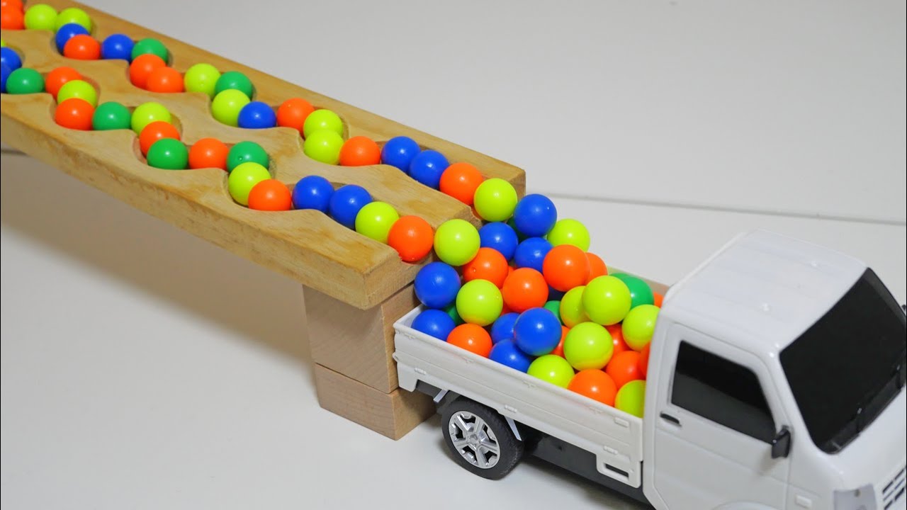 Marble Run Race ASMR #59 ☆Special HABA Slope & Transparent Train