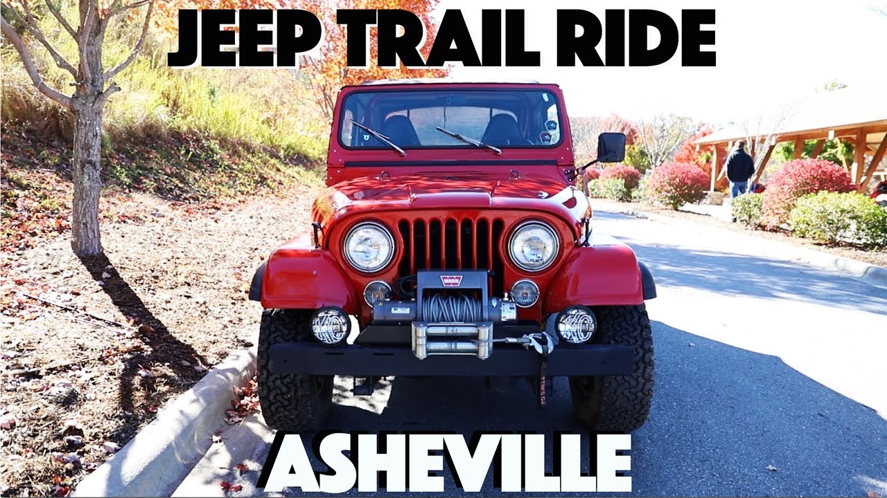 ASHEVILLE JEEP TRAIL RIDE YouTube