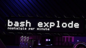 bash explode - nostalgia per minute (Official Music Video)