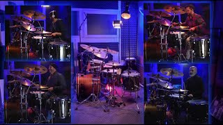 Sting All This Time four drummers cover