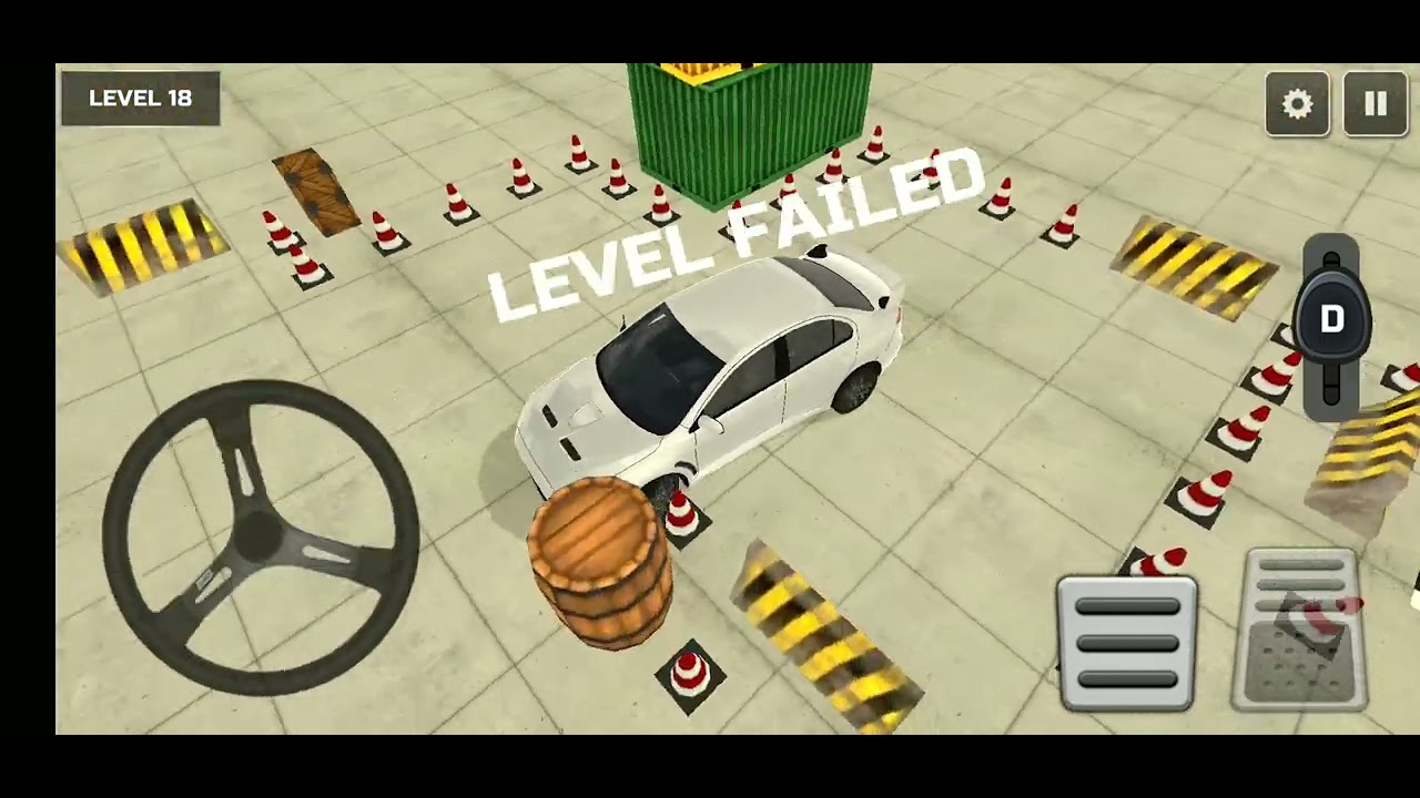 Car parking driving school. gameplay in Android playstore games