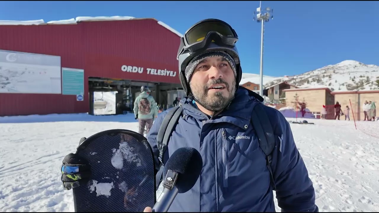 ÇAMBAŞI’NDA KIŞ SEZONU AÇILDI