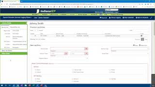 How to Log a Special Education Service using Wizards