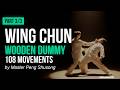 Peng Nan Wing Chun Wooden Dummy Training by Master Peng Shusong &amp; Kung Fu | Part 3/3 [DW002]