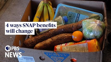 WATCH: 4 ways SNAP benefits will change after Trump