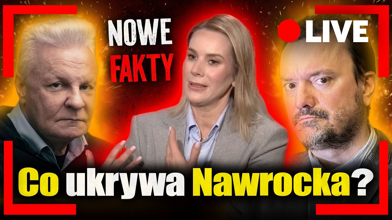 [LIVE] Co ukrywa Nawrocka. Jan Piński i Tomasz Szwejgiert na żywo