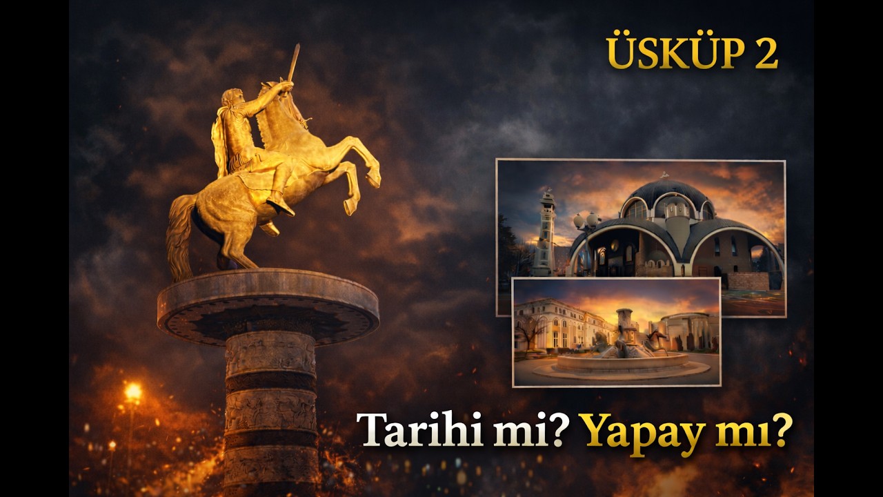 🐎🏛️Modern Üsküp: Avrupa’nın En Tartışmalı Şehir Dönüşümü! 🇲🇰 | Part 2