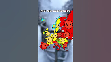 :POV Your black in Europe  #map #history #mapper #geography #mapchart #mapology #endracism #history