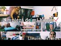 limpieza de mantenimiento🧼🧽🧹 |casa pequeña🏠|me enferme 🤒