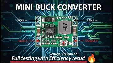 Mini Mp1584 dc-dc 3a adjustable buck module full testing