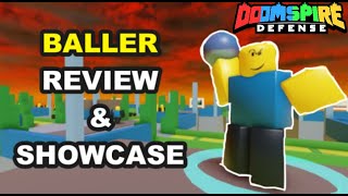BALLER Showcase \& Review - Doomspire defense