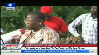 Bring Back Our Girls Campaigners Vow To Continue Protest