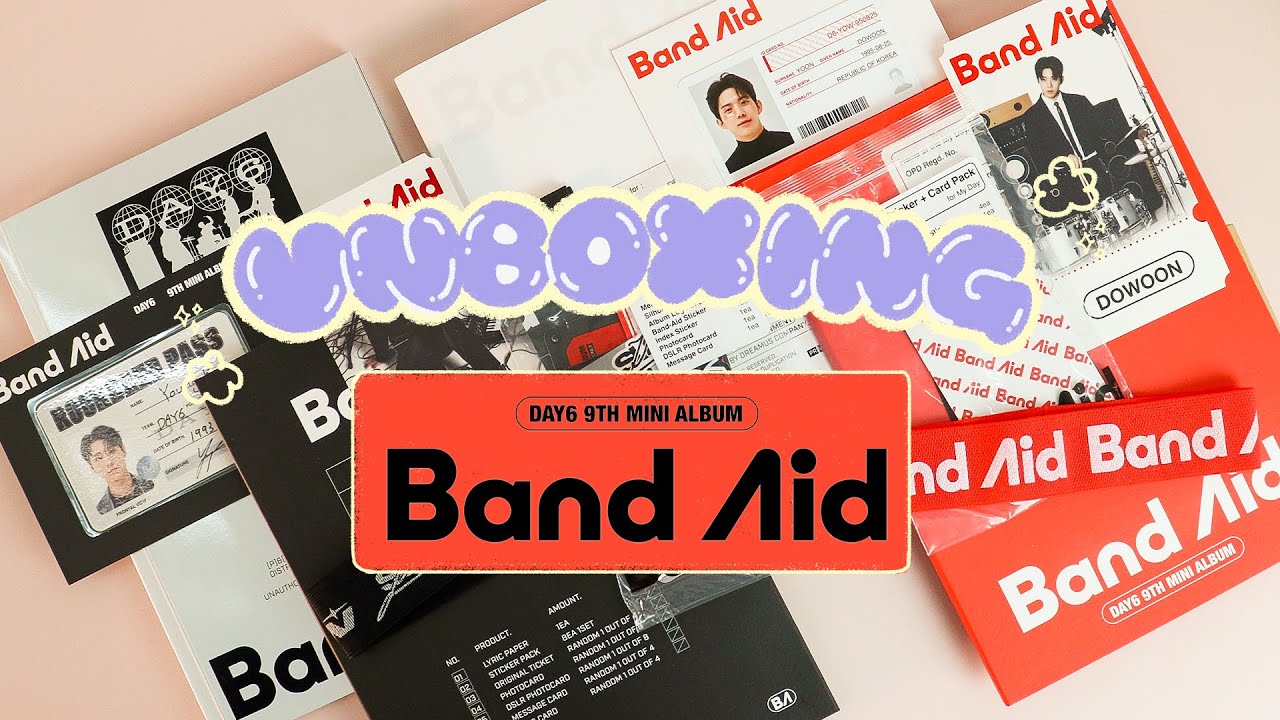 BEPEU UNBOXING: DAY6 9th Mini Album 'Band Aid' 🍀🩹🤍