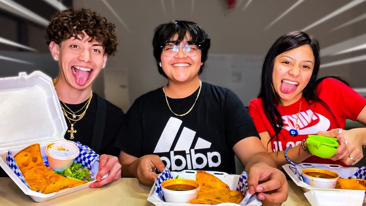 BIRRIA MUKBANG WITH HER BROTHER ❤️🌮