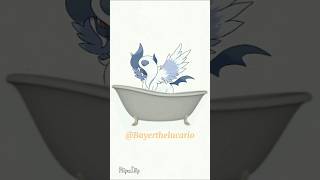 Life or Bath for dry Absol #flipaclip #pokemon #megaabsol