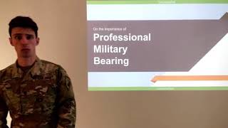 Professional Military Bearing _ vBLC Public Speaking Brief